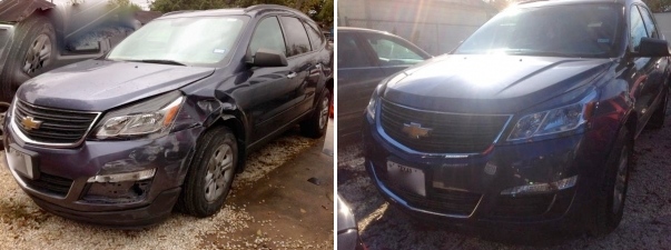before and after chevy suv