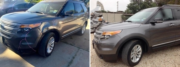 before and after ford suv